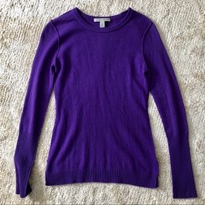 Autumn Cashmere Purple Cashmere Sweater